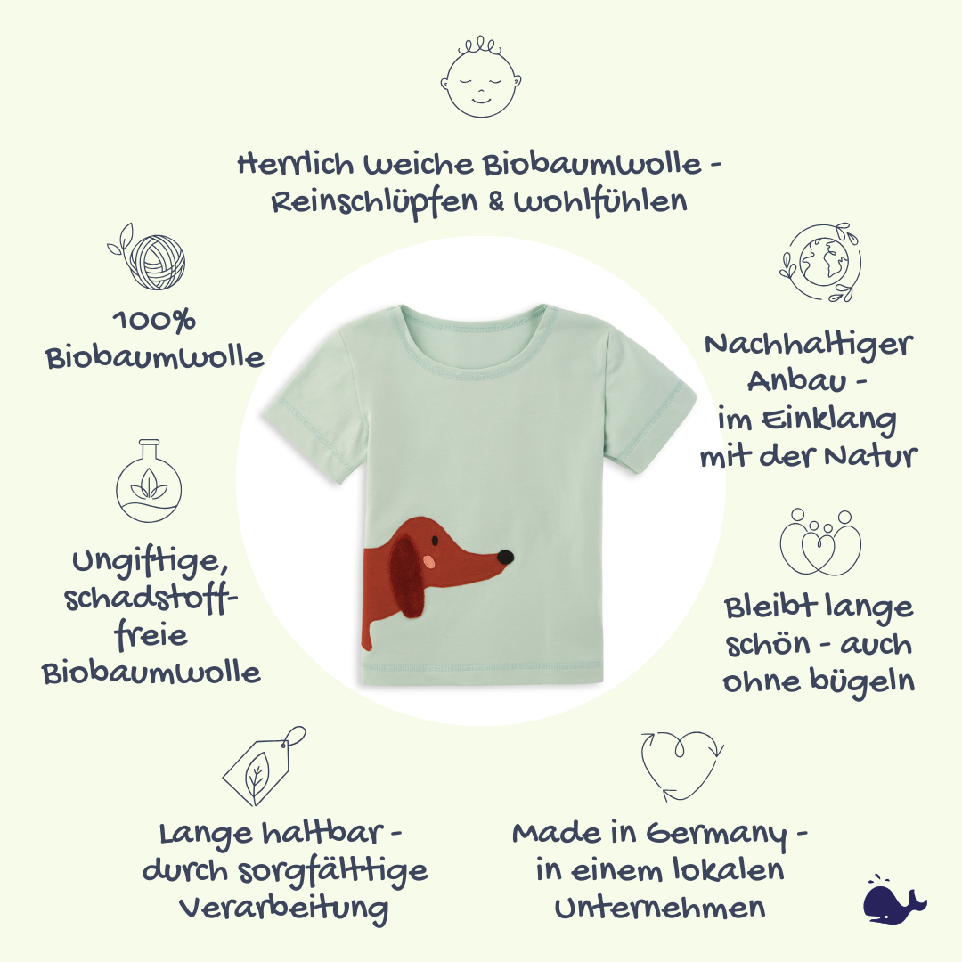 Das macht unser Dackel T-Shirt für Kinder so besonders