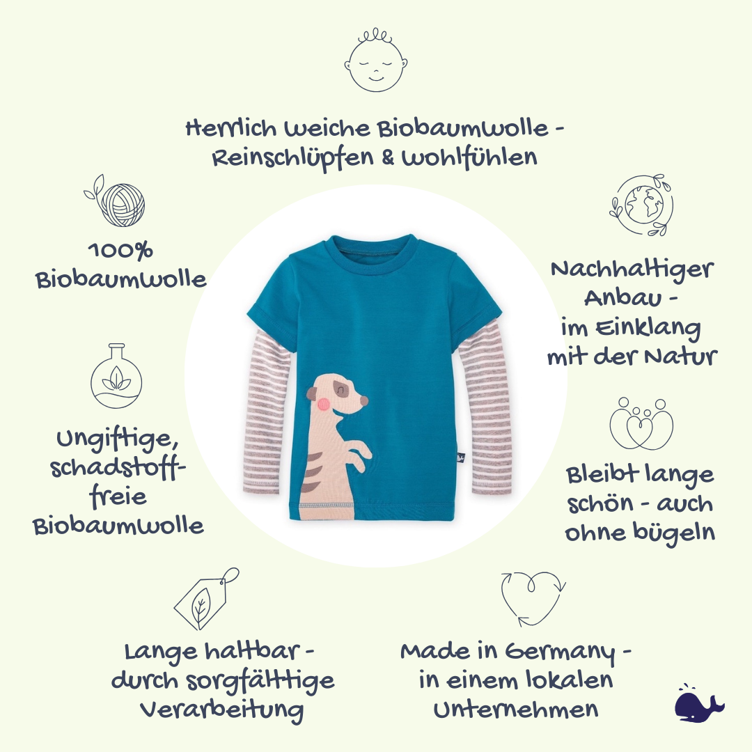 Das macht unser Erdmännchen Shirt so besonders