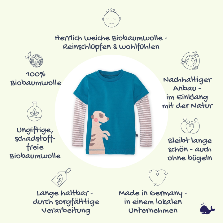 Das macht unser Erdmännchen Shirt so besonders