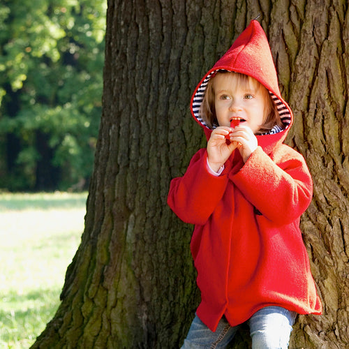 Walkjacke für Kinder - Rot